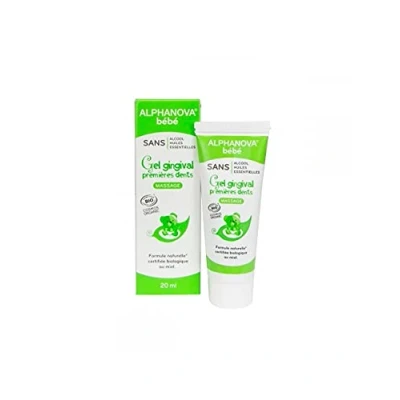 Imagen de Alphanova BÉBÉ GEL GINGIVAL PRIMEROS DIENTES 20ML