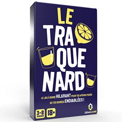 Imagen de ZENAGAME Le Traquenard, Jeu Alcool de 300 Cartes Fun et Hilarantes Pour TES Soirées Posées ou Endiablées Jeux Société Adulte Top Ten Société,