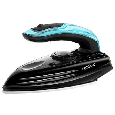 Imagen de Cecotec Plancha de Viaje Fast&amp;Furious 4000 Travel. 1200 W, Vapor Continuo 20g/min, Golpe 65g/min, Ajuste Temperatura, Adaptable a Varios voltajes, Incluye Bolsa