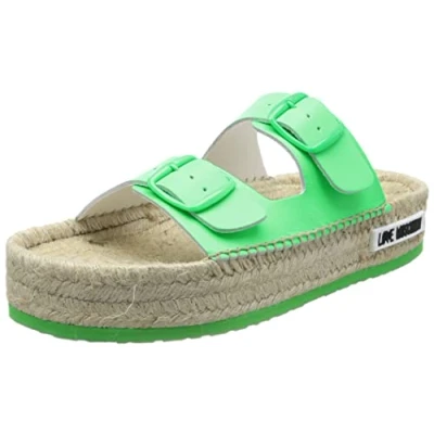 Imagen de Love Moschino JA28123G1GID0, MULE Mujer, Verde Neón, 35 EU
