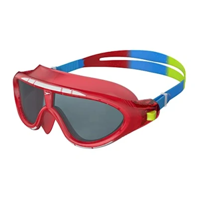 Imagen de Speedo Junior Biofuse Rift Gafas de natación Unisex, Rojo, Talla Única