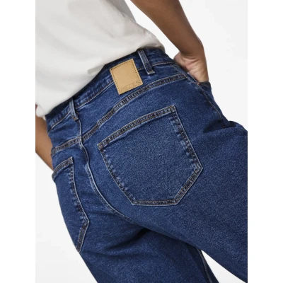Imagen de Pieces Pckesia MOM Vaqueros boyfriend, Mujer, Talla: XS, Dark blue denim