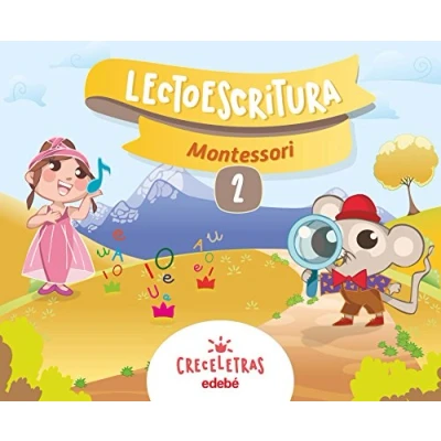 Imagen de CRECELETRAS CUADERNO 2 MONTESSORI 9788468332406 (2017)