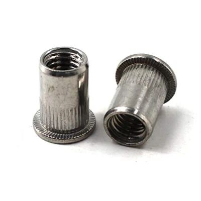Imagen de Inserto de tuerca remache cabeza plana M12 acero inoxidable 304 (paquete 20)