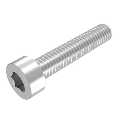Imagen de SECCARO Tornillo cilíndrico M8 x 40 mm, acero inoxidable V2A, VA A2, DIN 912/ISO 4762, hexágono interior, rosca completa, 20 unidades