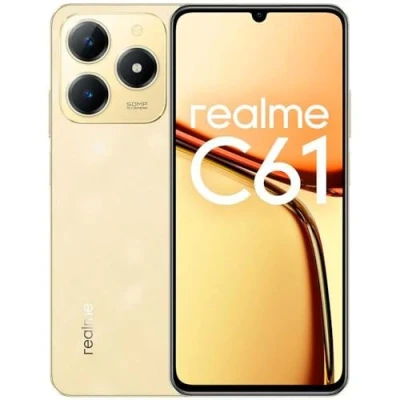Imagen de Móvil realme C61, Sparkle Gold, 256 GB, 6 GB RAM, 6.74 &quot; LCD HD+ 90 Hz, UNISOC T612, 5000 mAh, Android