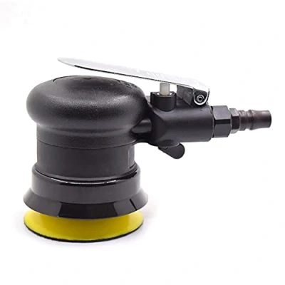 Imagen de Jieotwice Mini Pulidora de Lijadora Orbital Aleatoria Palma Aire, Almohadilla Redonda Circular 3 Pulgadas Herramientas Neumáticas 75 mm WL 20314(12000RPM)