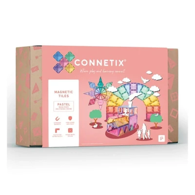 Imagen de Construcción Connetix Pastel Mega 202 Piezas