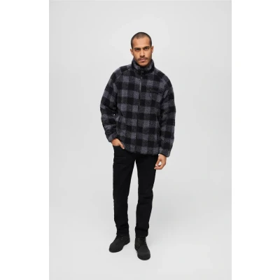 Imagen de Brandit Teddy Forro polar, Hombre, Talla: Medium, Black/grey