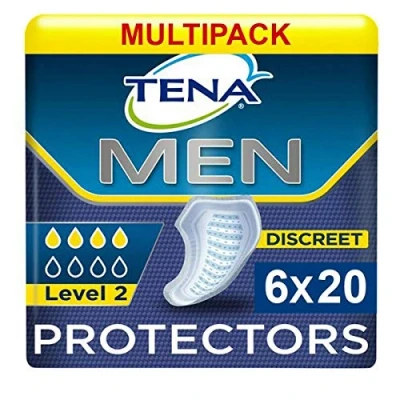 Imagen de TENA Men Level 2 Compresas para hombre (120 unidades)
