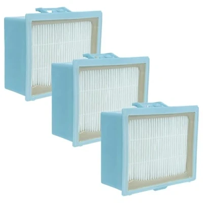 Imagen de vhbw 3x filtro reemplaza Bosch/Siemens GS 20 para aspiradora Hepa azul/blanco