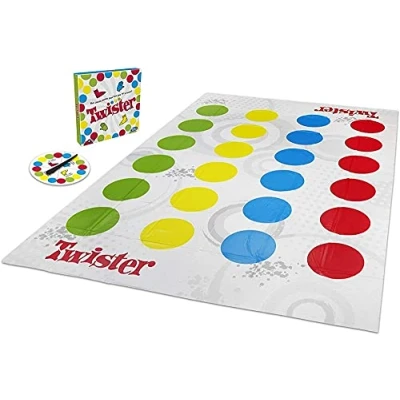 Imagen de Hasbro Gaming Twister Game for Kids Ages 6 and Up, 4.1 x 26.6 cm