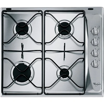 Imagen de Whirlpool AKM 268/IX hob Stainless steel Built in Gas 4 zone(s)