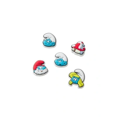 Imagen de Crocs Smurfs 5 Pack, Colgantes para Zapatos Unisex Adulto, Multicolor, Talla única