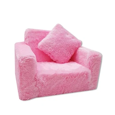 Imagen de Odolplusz Sillón infantil de relax, minisillón color rosa