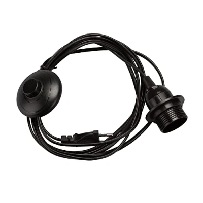 Imagen de Mextroic Cable de alimentación con interruptor pie y casquillo E27, 3,5 m, 190 250 V