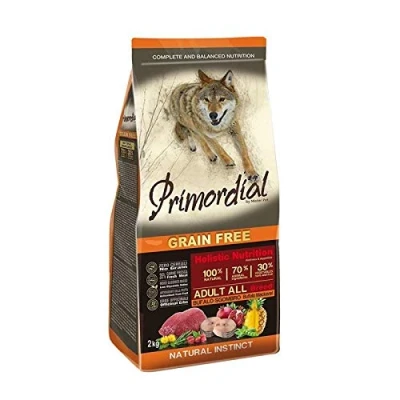 Imagen de Pienso Primordial Holistic Grain Free Adult Bufallo &amp; Mackerel 2Kg