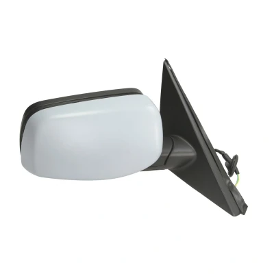 Imagen de espejo retrovisor Blic 5402 04 1112825P derecha imprimado eléctrico completo, térmico, abatible eléctricamente, asférico, tintado en azul