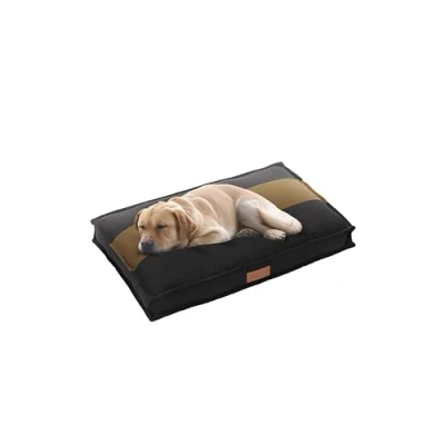 Imagen de Ellie Bo Cama Grande para Perro, a Rayas, Negro/marrón