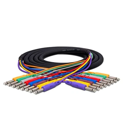 Imagen de Hosa CPP 802, Unbalanced Snake, 1/4 in TS to Same, 2 m