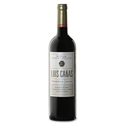 Imagen de Luis Cañas Vino Tinto con D.O. Rioja Reserva Variedad de Uva Tempranillo y Graciano Notas Fruta Negra Reposo en Barricas Roble Francés Americano Sin Estuche Botella 75 cl