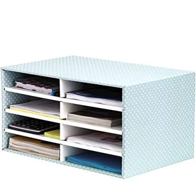 Imagen de Bankers Box Style Clasificador de sobremesa, verde y blanco
