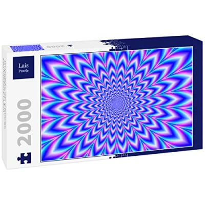 Imagen de Lais Puzzle Impossible, Muy difícil, Colores psicodélicos 2000 Piezas