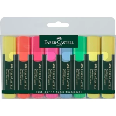 Imagen de Faber Castell Textliner 48 Refill Subrayadores (8 unidades)multicolor
