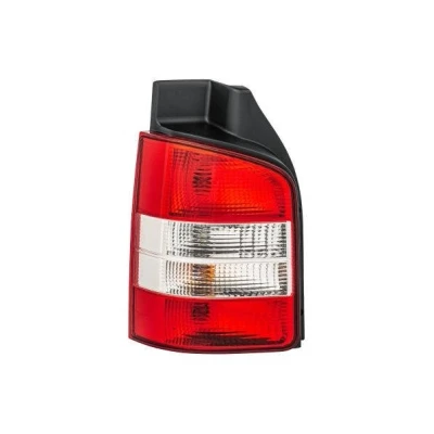Imagen de HELLA 2SK 008 579 211 Piloto trasero izquierda P21/4W, P21W, PY21W 12 transparente, Rojo con lámpara portalámparas VOLKSWAGEN: Transporter 5