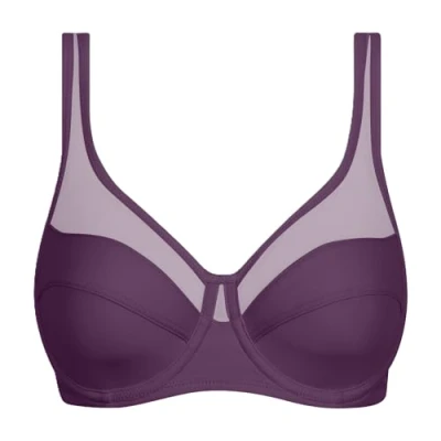 Imagen de Dim Con armaduras Generous Classic X1 Sujetador, 0,5 Pulgadas, Ciruela Sombra, 90C para Mujer
