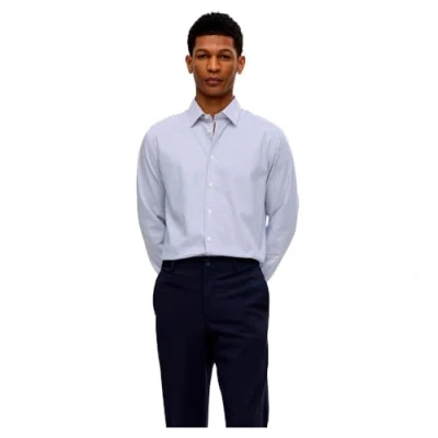 Imagen de Selected Homme SLIM FIT Performance NOOS Camisa elegante, Hombre, Talla: Medium, True navy