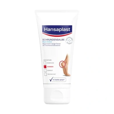 Imagen de Hansaplast Repair &amp; Care Pomada para pies (40 ml), cuidado de los pieles muy secas y agrietadas, crema delicados suaves