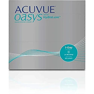 Imagen de ACUVUE® OASYS 1 DAY con tecnología HydraLuxe™ Reemplazo Diario protección UV 90 lentes