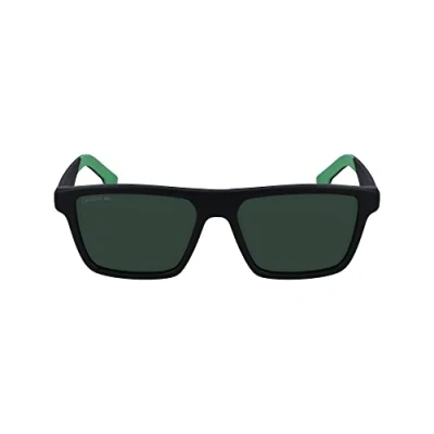 Imagen de Lacoste L998s Gafas, Negro Mate y Verde, Taille Unique para Hombre