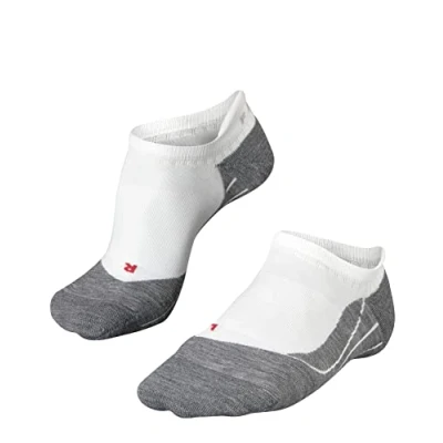 Imagen de FALKE RU4 Endurance Invisible W IN algodón anti ampollas 1 par, Calcetines para correr Mujer, Blanco (White Mix 2020), 35 36