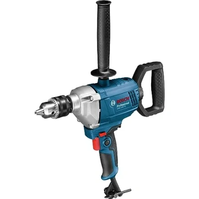 Imagen de Bosch Professional GBM 1600 RE Taladro sin percusión (850 W, Ø max perforación acero 16 mm, empuñadura giratoria 360, en caja)