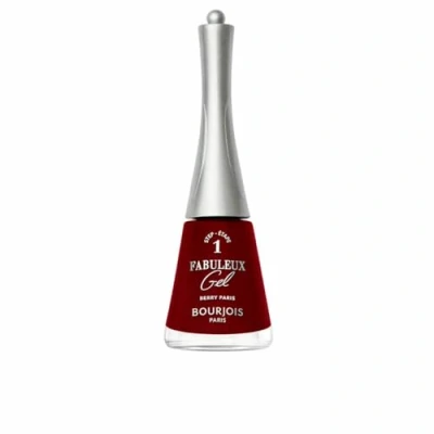 Imagen de Bourjois,Fabuleux Gel Nail Lacquer, Esmalte de Uñas, 340 Berry Paris, 9 ml