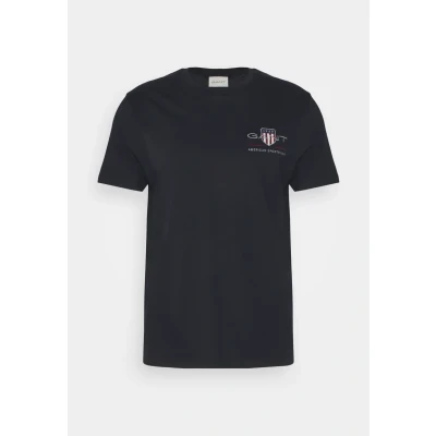 Imagen de GANT REG Archive Shield PLUS SIZE Camiseta básica, Hombre, Talla: 3XL, Black