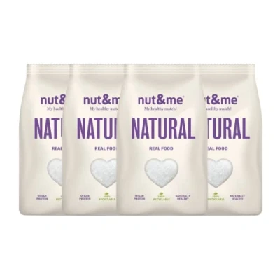 Imagen de Eritritol 1,4 kg nut&amp;me Edulcorante natural Cero calorías 100% Sin conservantes ni aditivos gluten Pack 4 x 350 gr