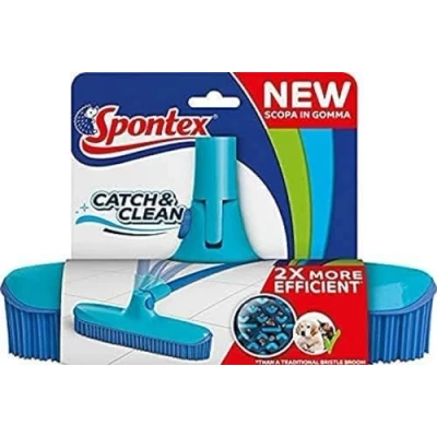 Imagen de Spontex Cabezal De Recambio Escoba Goma Para Interiores Catch &amp; Clean 1000 g