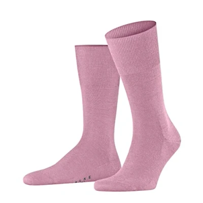 Imagen de FALKE Airport M SO lana algodón unicolor 1 par, Calcetines Hombre, Rosa (Light 8276), 39 40