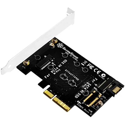 Imagen de Silverstone Sst ecm20 Tarjeta De Expansión, 2 Dispositivostarjeta Gráfica