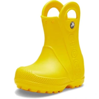 Imagen de Crocs Handle It Rain Boot, Botas cortas al tobillo Kids, Yellow/Yellow,