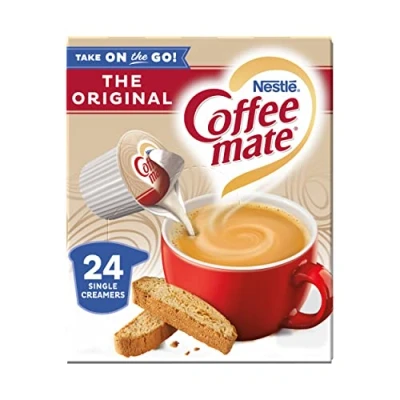 Imagen de Coffee mate Creamer Liquid Singles, Original, 24 Count (Pack of 4)