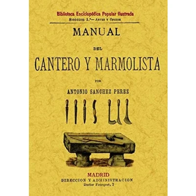 Imagen de Manual del cantero y marmolista (SIN COLECCION)