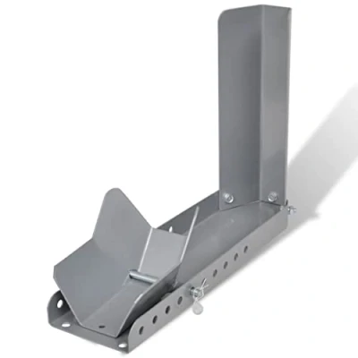 Imagen de vidaXL Soporte para Ruedas de Motocicletas 10 Posiciones Acero Neumáticos Moto