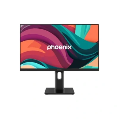 Imagen de Phoenix Monitor Essence 27 Pro 27&quot; IPS Grado A+ Full HD 1920x1080 100Hz Conectividad HDMI, DisplayPort, VGA Altavoces Integrados Ajuste Ergonómico Filtro Luz Azul (24&quot; 100Hz)