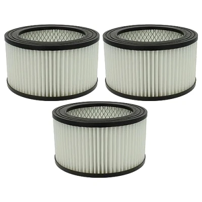 Imagen de vhbw Set de 3x filtros compatible con Habitex E438 aspirador ceniza Filtro HEPA antialérgico