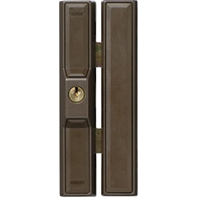 Imagen de ABUS Seguro adicional para ventanas FTS88 Cerradura ventana con dos pasadores de acero Cierre Distinto Nivel Seguridad 9 01754 Marrón