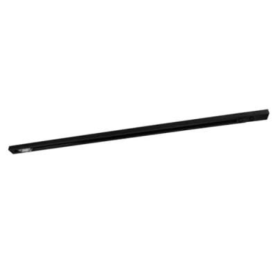 Imagen de QAZQA Moderno carril 1 metro negro monofásico Acero Alargada Adecuado para LED Max. x Watt
